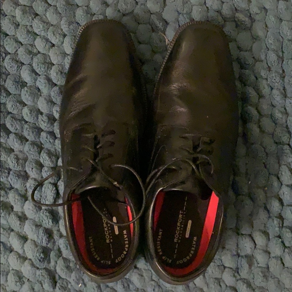 Rockport- men’s black dress shoe